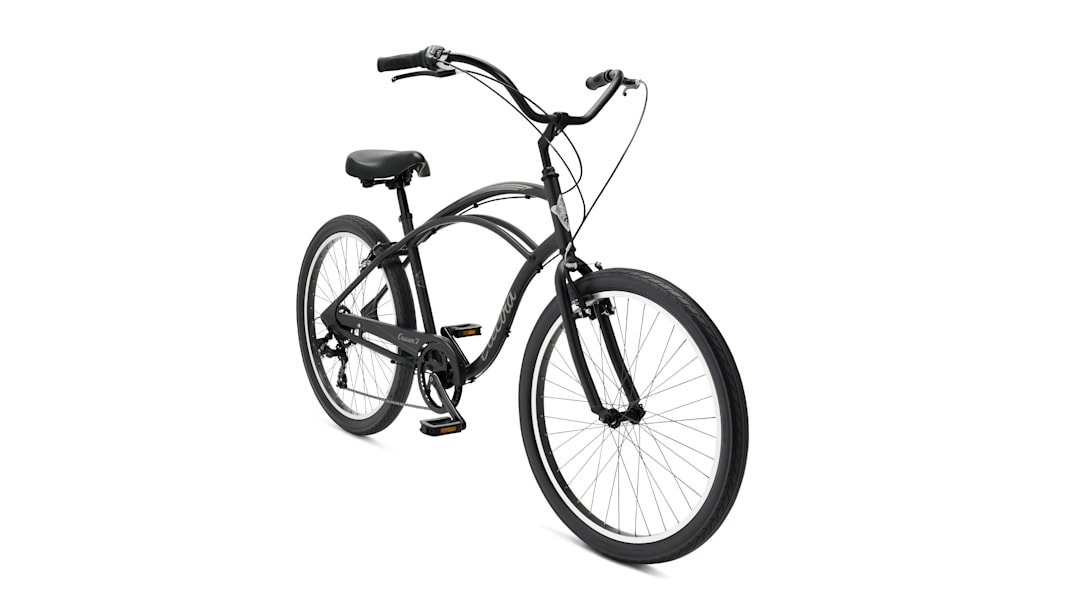 bicycles electra boasting a sleek new look combined with the power and performance that riders have come to love Cruiser 7D Step-Over, Matte Black