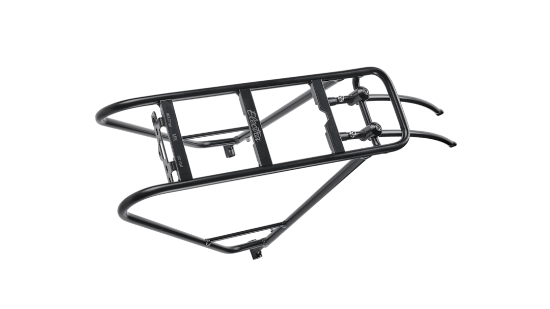 electra bicycle rack XHMAZ Rear Bike for Townie Original 7D Quick Release Cargo Luggage Bearings Structure Easy Install Racks with Reflective : Sports & Outdoors utilizing the Mounting Is Key (MIK) system for added security and integration Electra Townie Go! Rear Rack