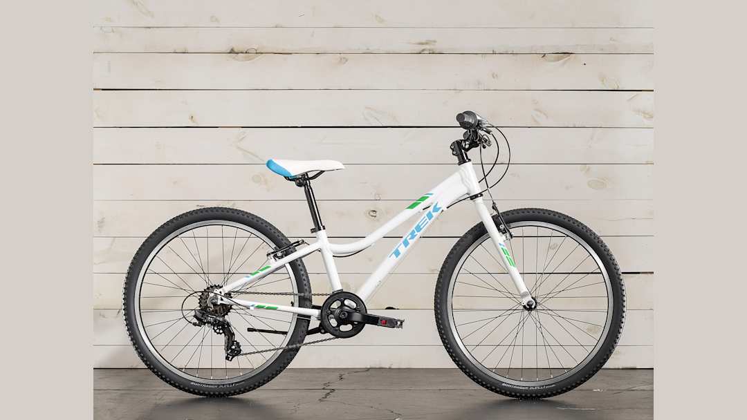 【引き取り限定】　Trek　Precaliber 24　MTB　キッズ　ホワイト Precaliber 24 7-speed Girl's - Trek Bikes