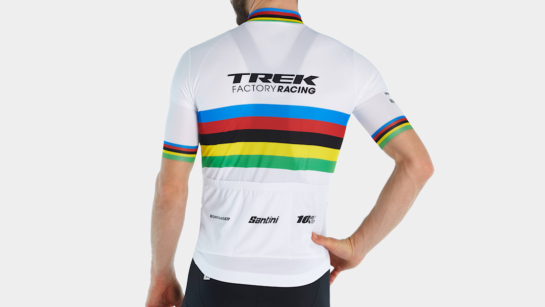 Santini Trek Factory Racing Replica World Champion Cycling Jersey
