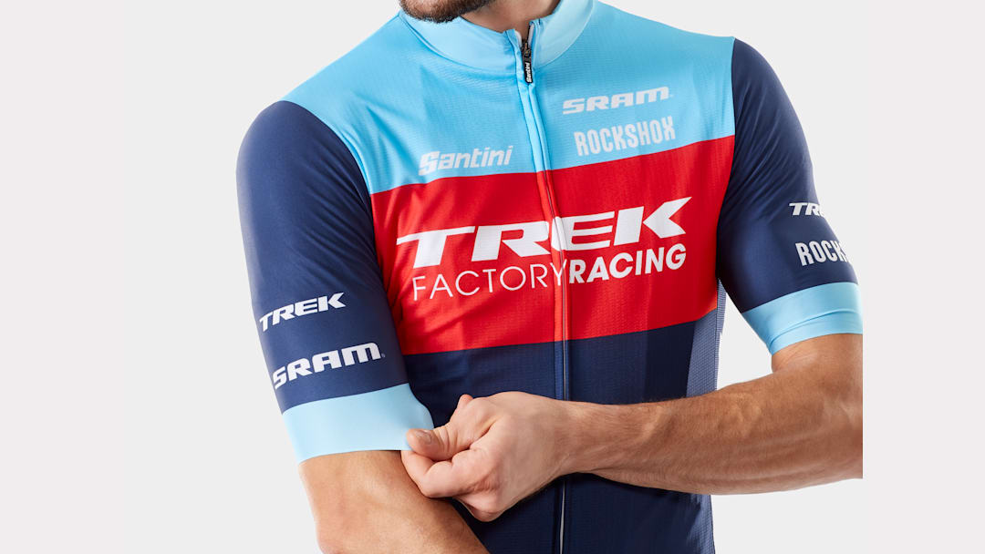 Santini Trek Factory Racing Men's XC Team Replica Cycling Jersey