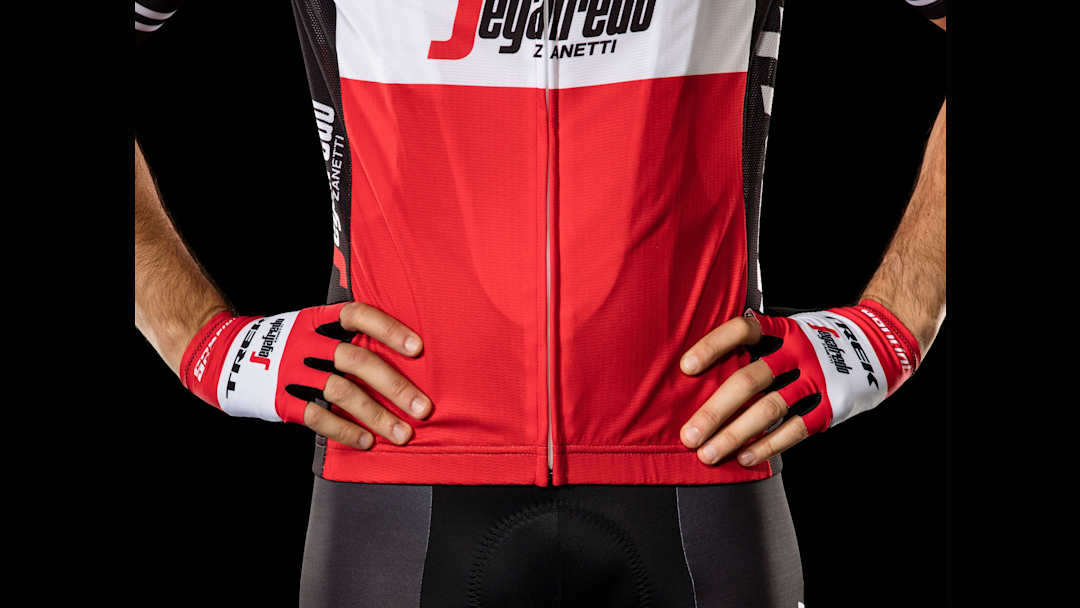 Santini Trek-Segafredo Men's Team Cycling Glove - Trek Bikes