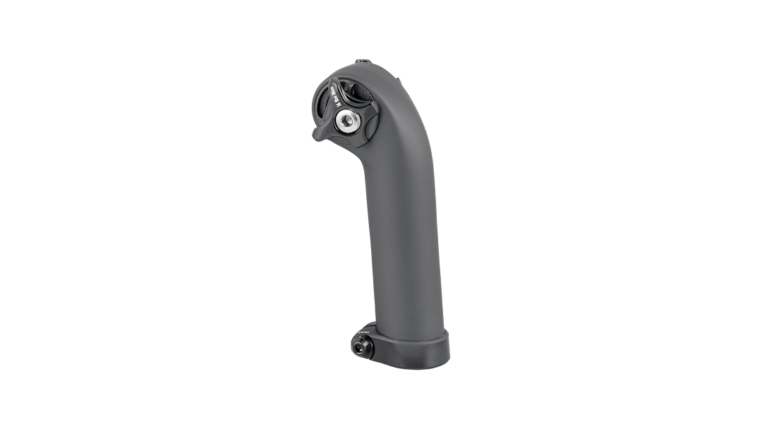 Trek Color-Matched Matte Carbon Seatmast Cap & 7mm Round Ears