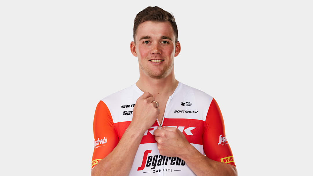 Santini Trek-Segafredo Men's Team Race Replica Jersey - Trek Bikes