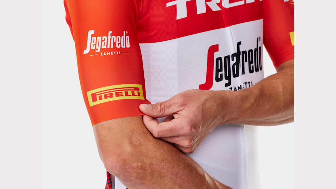 Santini Trek-Segafredo Men's Team Race Replica Jersey - Trek Bikes