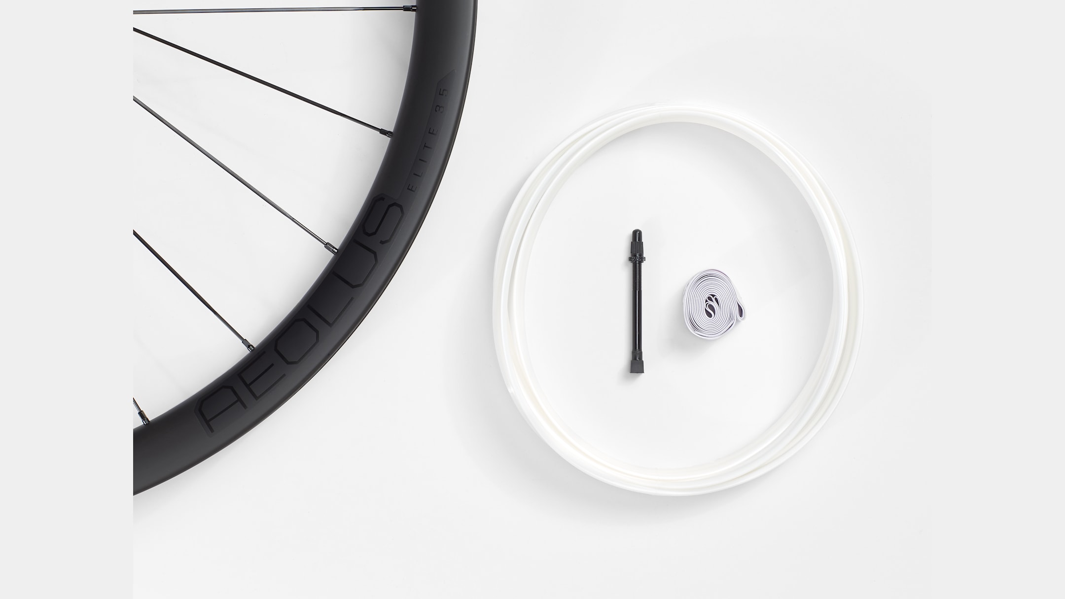 パーツ BONTRAGER AEOLUS ELITE 35 DISC Bontrager Aeolus Elite 35 TLR Disc Road Wheel - Trek Bikes