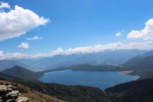 Rara National Park | Rara Lake as seen from the top of Murma Hill.