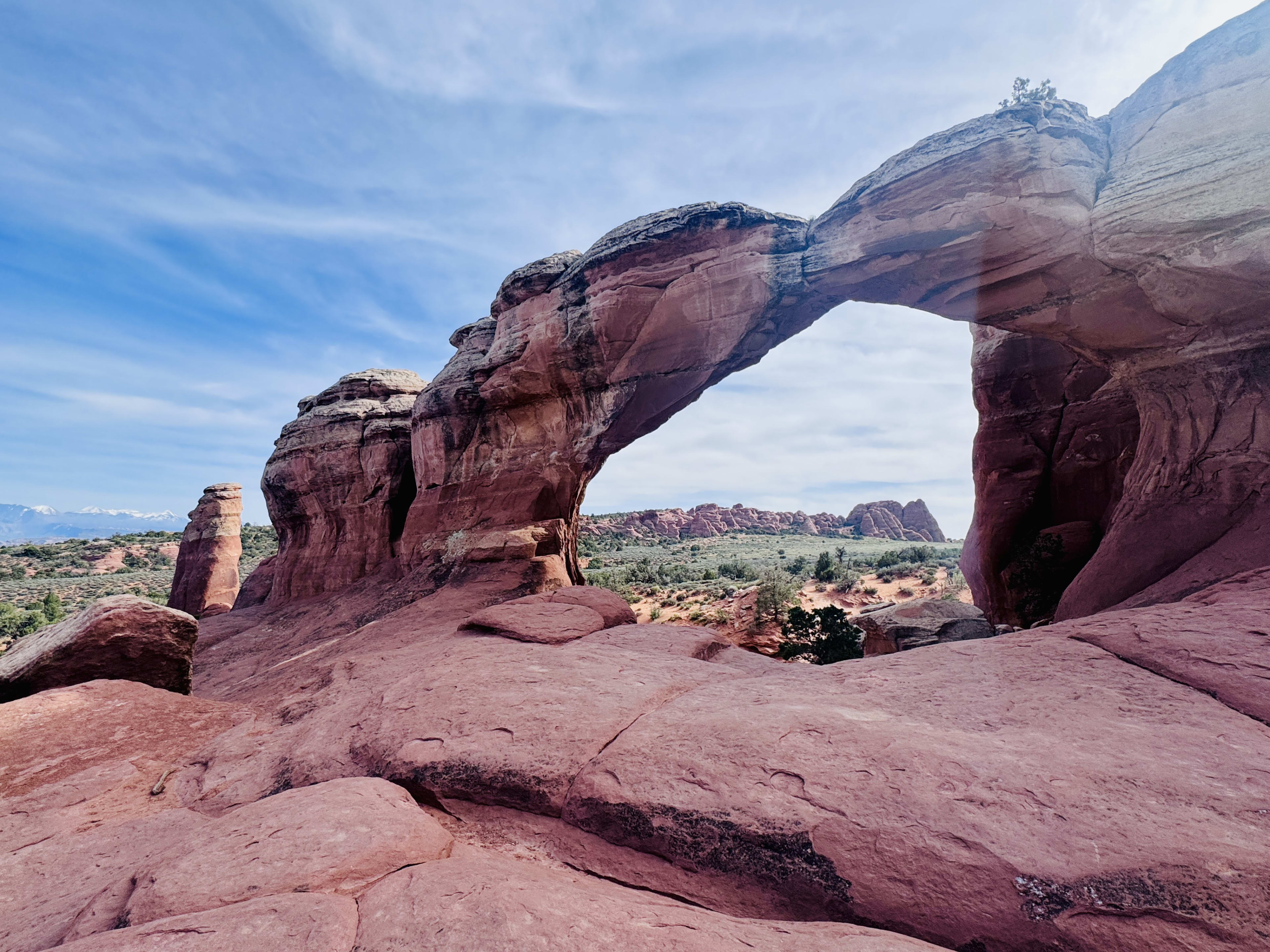 Broken Arch in Arches National Park
