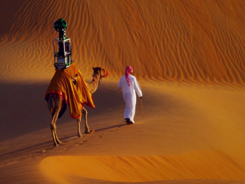 Google Strapped A Street View Camera To A Camel S Back And Walked Google Strapped A Street View Camera To A Camel S Back And Walked