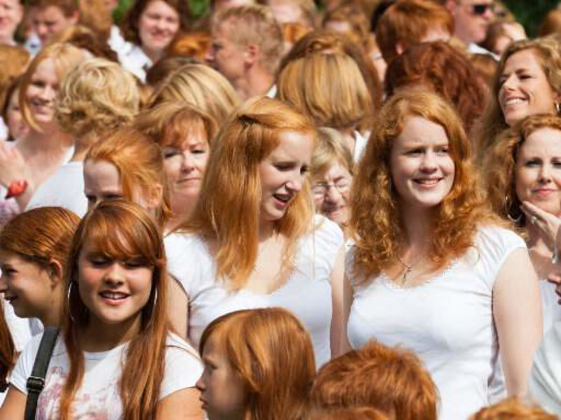 Weird conventions: Red Head Day