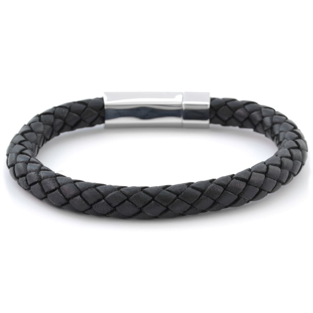 Geestelijk cafetaria Aanpassing Solid Masculine Bolo Leather Bracelet | In stock! | Collin Rowe