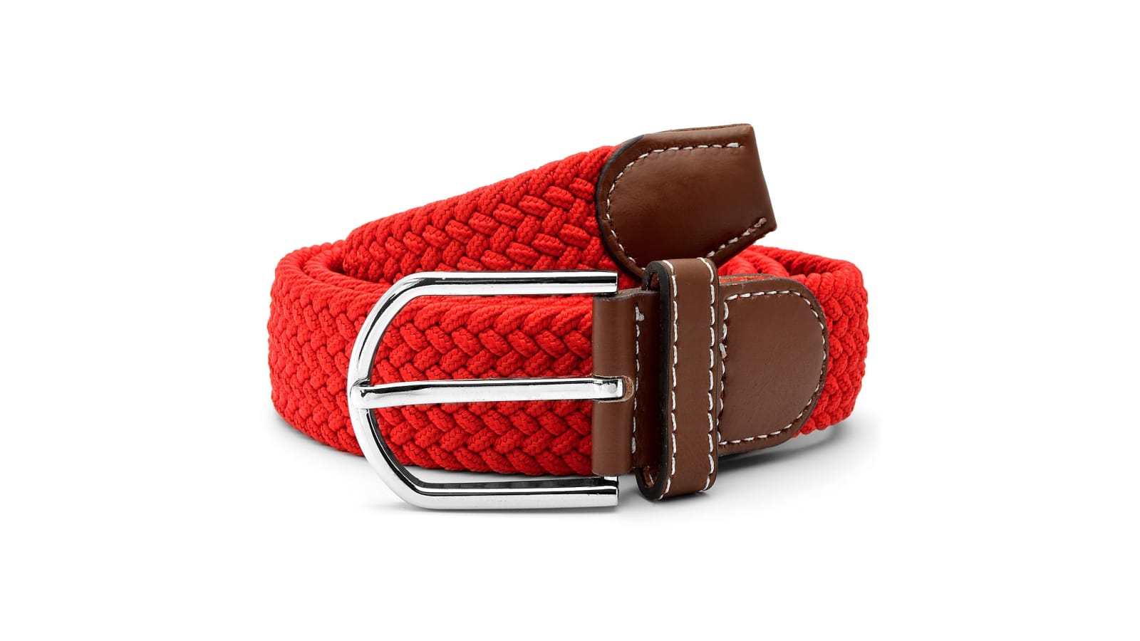 Red Elastic Belt | Collin Rowe | 365 day return policy