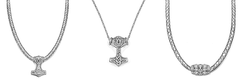 thor's hammer necklaces for men