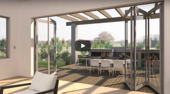 Bifold doors continue to increase in popularity thanks to their ease of use