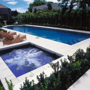 View of outdoor swimming pool and lounging area leisure, property, real estate, swimming pool, water, black, white
