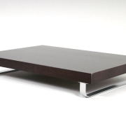 A view of the Luna low coffee table coffee table, couch, furniture, product design, rectangle, table, white