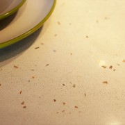 View of the type of benchtop - View macro photography, orange