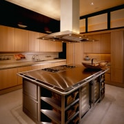 View of this kitchen - View of this cabinetry, countertop, cuisine classique, hardwood, interior design, kitchen, room, under cabinet lighting, wood, brown