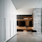 View of this hall - View of this architecture, ceiling, floor, furniture, interior design, product design, wardrobe, gray