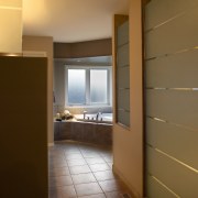 View of this bathroom - View of this cabinetry, floor, interior design, property, room, brown