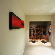 View of this hallway - View of this ceiling, interior design, room, orange