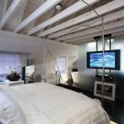 View of this bedroom - View of this bedroom, ceiling, interior design, room, gray