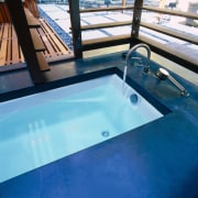 View of bath tub - View of bath daylighting, jacuzzi, leisure, leisure centre, swimming pool, water, blue, teal