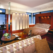 View of this bedroom - View of this ceiling, interior design, living room, real estate, room, suite, wall, gray