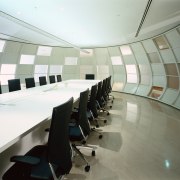 View of the meeting room, marble and limestone architecture, ceiling, conference hall, interior design, office, product design, gray, white