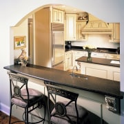 view of the high macs kitchen benchtop - cabinetry, countertop, cuisine classique, interior design, kitchen, white