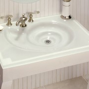 View of a white basin and vanity, chrome bathroom, bathroom sink, ceramic, plumbing fixture, product design, sink, tap, toilet seat, gray, white