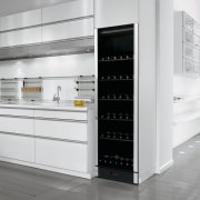 view of the transtherm wine cabinets located in furniture, home appliance, product, product design, refrigerator, white, gray