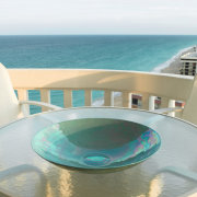 the deck looks out over the ocean - sea, swimming pool, water, yacht, white