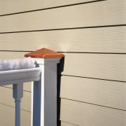 the hardiplank siding has a 5 inch reveal angle, floor, line, wall, wood, wood stain, orange