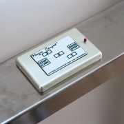 A view of an elevator from Access Elevators. product design, technology, gray