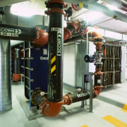 view of the plant  room that ae industry, white