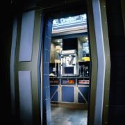 view of the themed star trek starship enterprise electronic device, technology, black