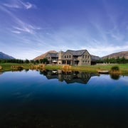 An exterior view of the entire home. - cloud, estate, highland, home, house, lake, lake district, landscape, loch, morning, mount scenery, mountain, nature, real estate, reflection, reservoir, rural area, sky, water, water resources, blue, black