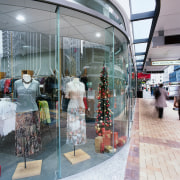 A view of some glass by Glasshape. - retail, window, gray