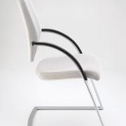 White office chair. - White office chair. - armrest, chair, furniture, product, product design, white