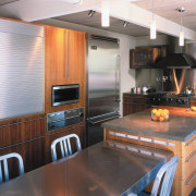 A view of a kitchen designed by Baum cabinetry, countertop, cuisine classique, interior design, kitchen, room, gray, black