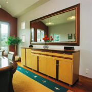 A view of some kitchen joinery by Freear cabinetry, furniture, home, interior design, living room, room, brown