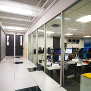 view of the interior of this office sspace interior design, office, white