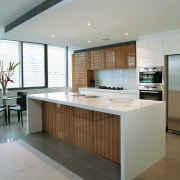 A view of some kitchen joinery by IJF cabinetry, countertop, floor, flooring, interior design, kitchen, real estate, gray