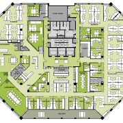 floor plan of the Accenture Australia Office - area, design, elevation, floor plan, land lot, line, mixed use, neighbourhood, plan, real estate, residential area, suburb, urban design, yellow, white