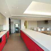 view of the colourful kitchen within the breeakout ceiling, countertop, interior design, kitchen, real estate, white