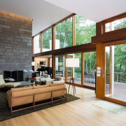 view of the ling areas in this home architecture, ceiling, daylighting, floor, hardwood, home, house, interior design, living room, real estate, window, wood, wood flooring, white