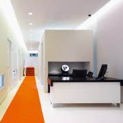 A view of some architecture by Woodhams Meikle architecture, house, interior design, product design, property, real estate, gray