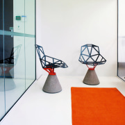 A view of some paints from Resene. - chair, design, floor, flooring, furniture, interior design, lamp, product design, table, white