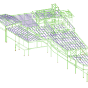 A view of a construction plan. - A angle, area, line, product, product design, roof, structure, white